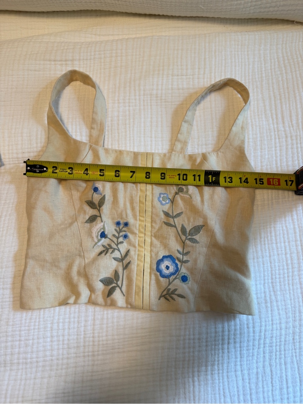 Reformation - Linen Embroidered Skirt Set - 2/4 - Picture 9 of 12